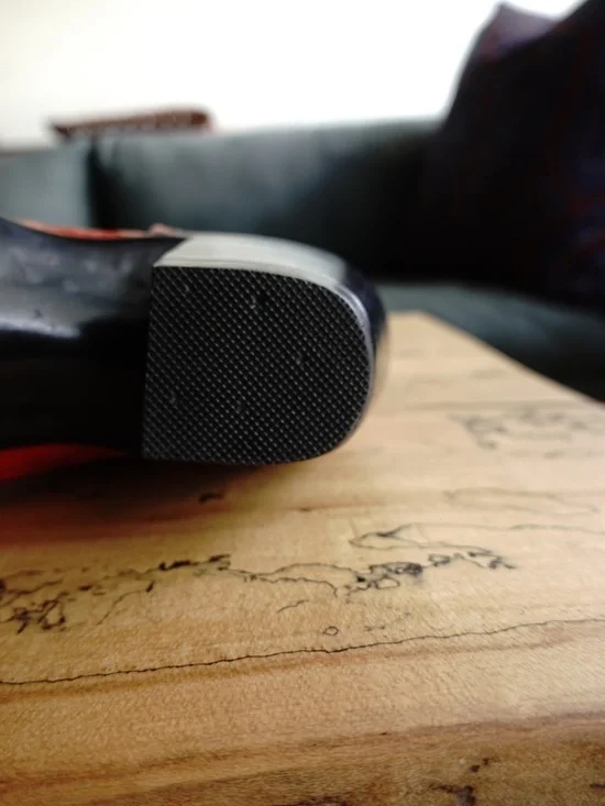 Frye Jennifer Estes Crocodile Western Boots Women 8B Red Exotic Cowboy Boot - Picture 13 of 14